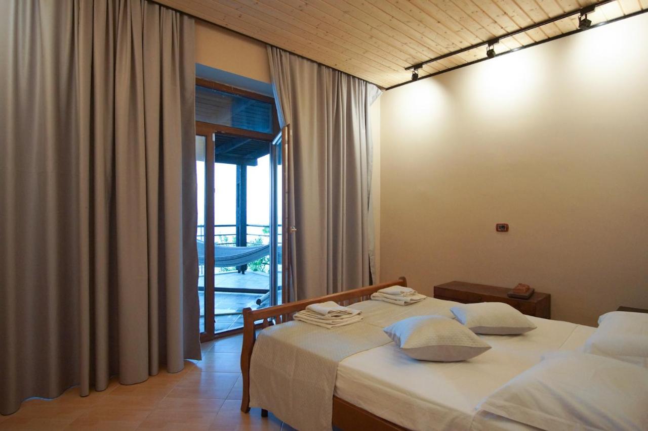 Seaside Duplex Stone Villa Qeparo Extérieur photo